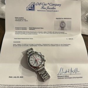 The brand size and color are all on the appraisal document in the first photo!!!